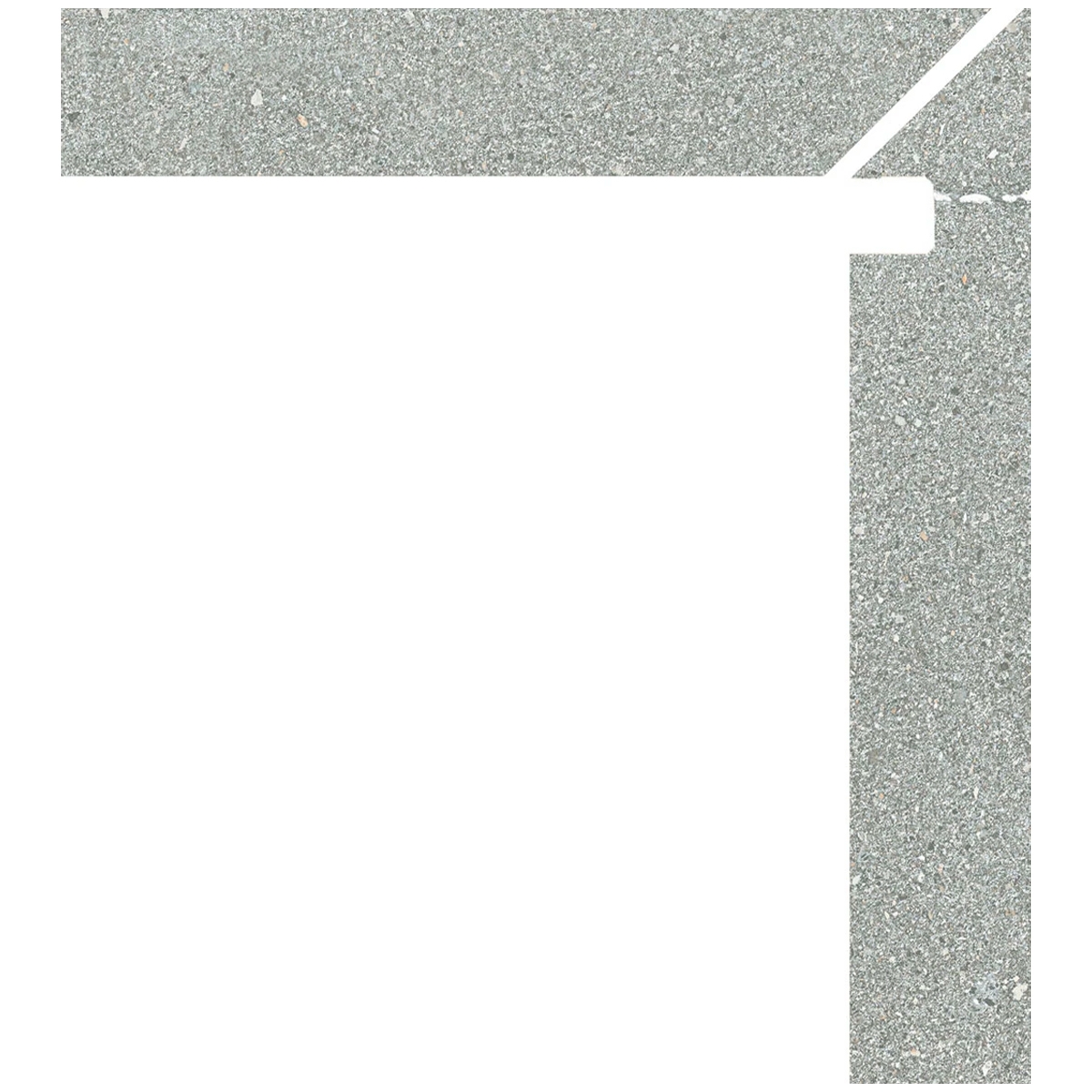 Rechts Zanquin Cleveland 5058 Grau 7,8×50 (Box 8 Stück)