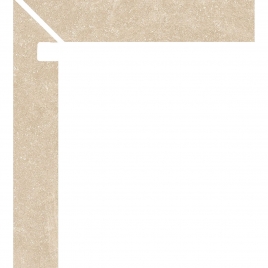 Left Zanquin Antwerp 5054 Sand 7.8x50 (Box 8 pieces)