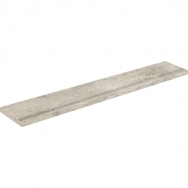 Baltimore 1821 Grey 33x98 Angular Footprint Step (Box 1 piece)
