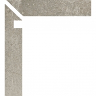 Zanquin Izquierdo Calgary 5043 Ceniza 7.8x50 (Caja 8 piezas)