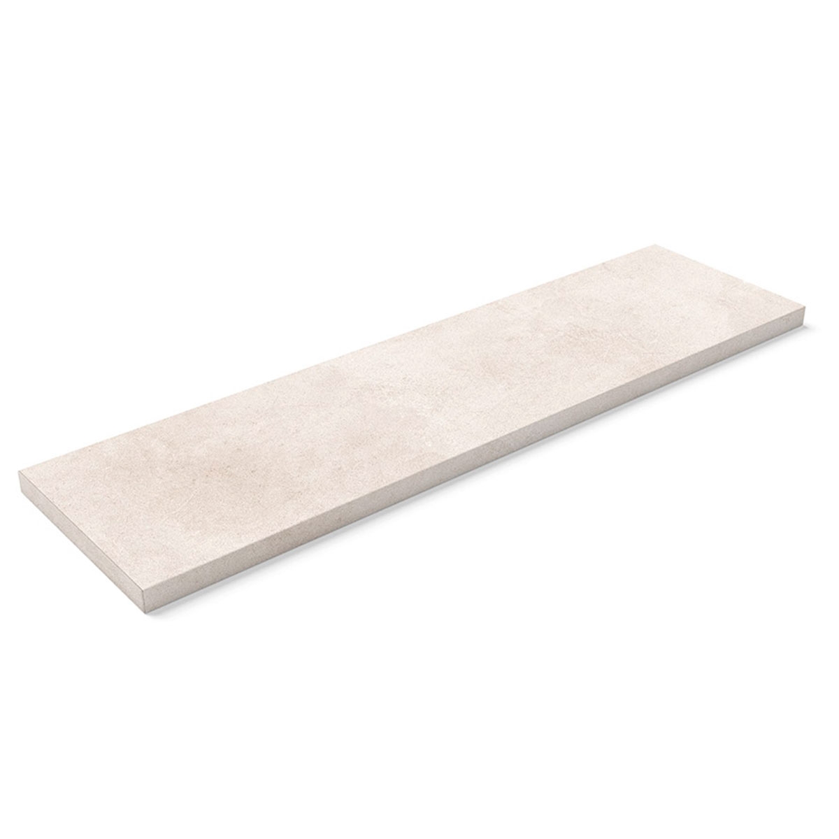 Straight Step Lid Cements Snow 32.6x120 (Price per piece)