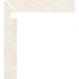 Zanquin Izquierdo Soller 1970 Blanco 7.5x50 (Caja 8 piezas)