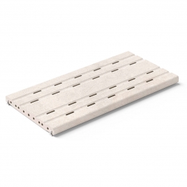 Ciments Neige RJ25 Grille de vidange antidérapante 24.5x50x2.2 (Prix par boîte)