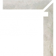 Zanquin Derecho Seattle 1801 Gris 7.5x50 (Caja 8 piezas)