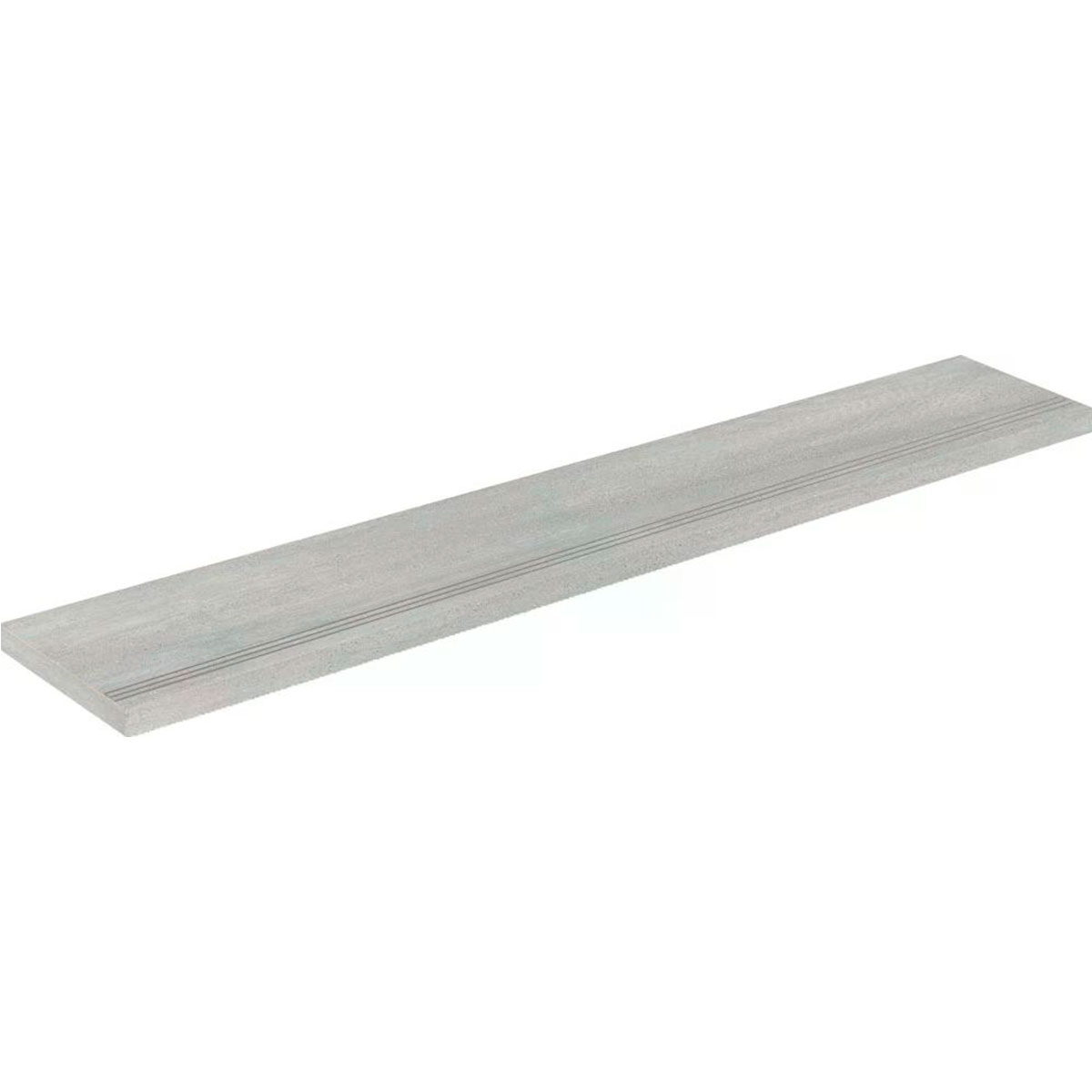 Peldaño Vuelta Huella Angular Sakai 1843 Silver 33x100 (Caja 1 pieza)