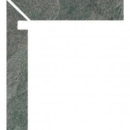 Zanquin Izquierdo Ródano 1858 Grafito 7.5x50 (Caja 8 piezas)