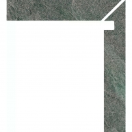 Zanquin Derecho Ródano 1858 Grafito 7.5x50 (Caja 8 piezas)