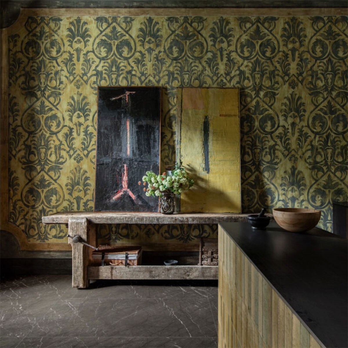 Interior con revestimiento Lume Musk Lux 6x24