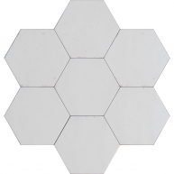 Lume Esagona White Lux 21x18.2 (Box 0.46 m2)