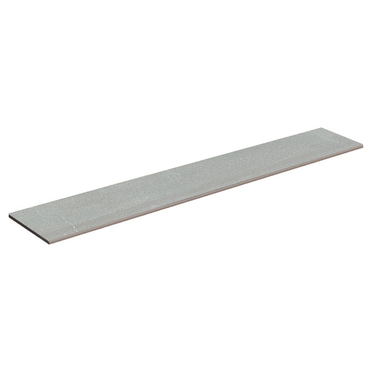 Cleveland 1933 Grey Footprint Blunt Step Antiderrapante 33x100 (Caixa 3 peças)