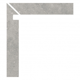 Zanquin Gauche Elba 5068 Gris 7.8x50 (Boîte 8 pièces)