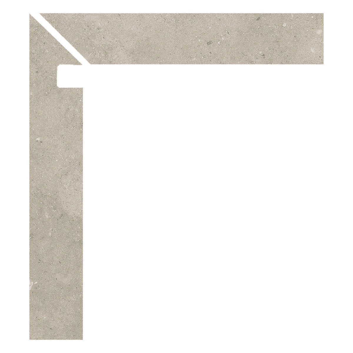 Left Zanquin Elba 5068 Sand 7.8x50 (Box 8 pieces)