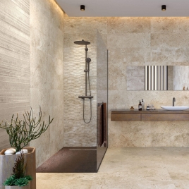 Foto de Baltimore 9529 Decor Fantasia Caramelo 30x90 (Caixa 1.08m2)