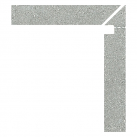 Right Zanquin Cleveland 1833 Grey 7.5x50 (Box 8 pieces)