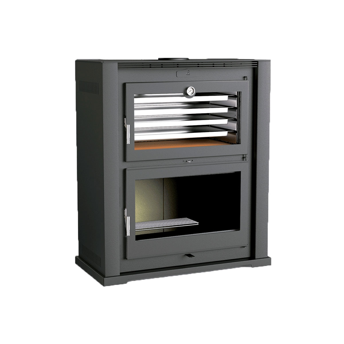 Forno a lenha frontal HL-200 F de fm calefacción