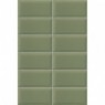 Bissel Vert olive brillant 10x20 (m2)