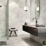 Baño con pavimento Baltimore 1827 Grey 100x100
