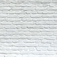 Panel de Ladrillo Rústico TotalStone Blanco 2,85x1,3 (3.70m2)