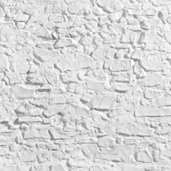 TotalStone Panneau de pierre sèche blanche 2,85x1,3 (3,70m2)