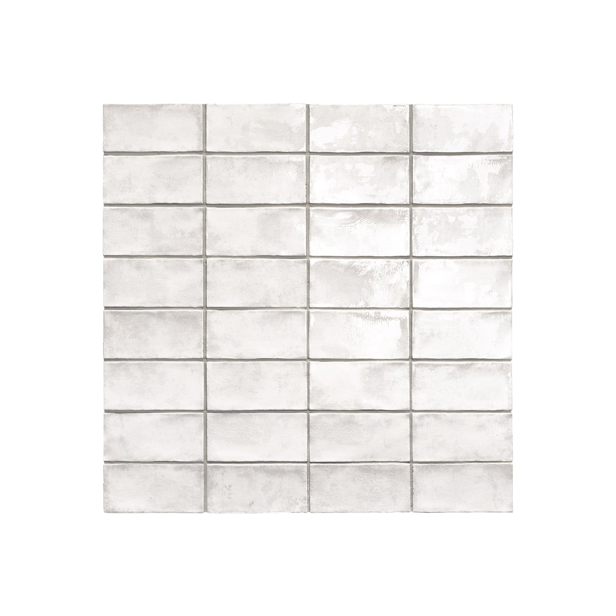 Biarritz White 7,5x15 cm (Schachtel 0,5 m²) – Beschichtung im Kleinformat Mainzu