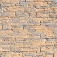 TotalStone Bicolor Alpine Steintafel 2,85x1,3 (3,70 m²)