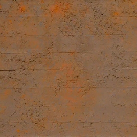 TOTALDesign Painel de concreto listrado oxidado 2,85x1,3 (3,70m2)