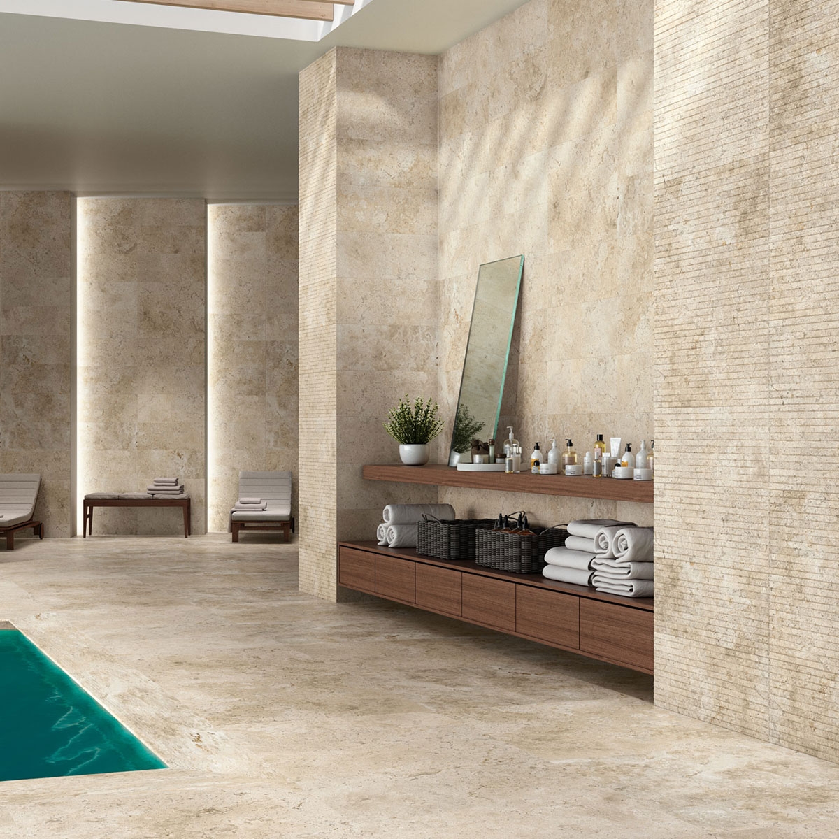 Baltimore 8212 Caramel Chambre Rembourrée 33.3x80