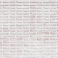 Panneau de brique ancienne TOTALStone blanc frotté 285x130 (3.70m2)