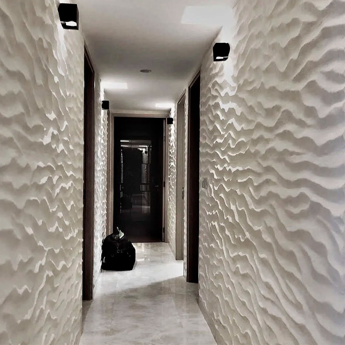 Environnement avec panneau Dakar TOTALDesign Blanc 2.85x1.3 (3.70m2) -2