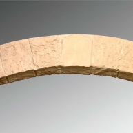 TOTALCroduit en pierre sculptée 0.30x0.30x2.00 (1.88m2)