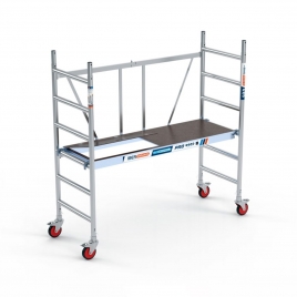 Folding scaffold 3m working height with hatch