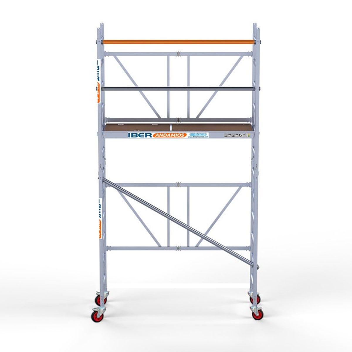 Folding scaffold 4.7m working height without stabilizer IBERANDAMIOS
