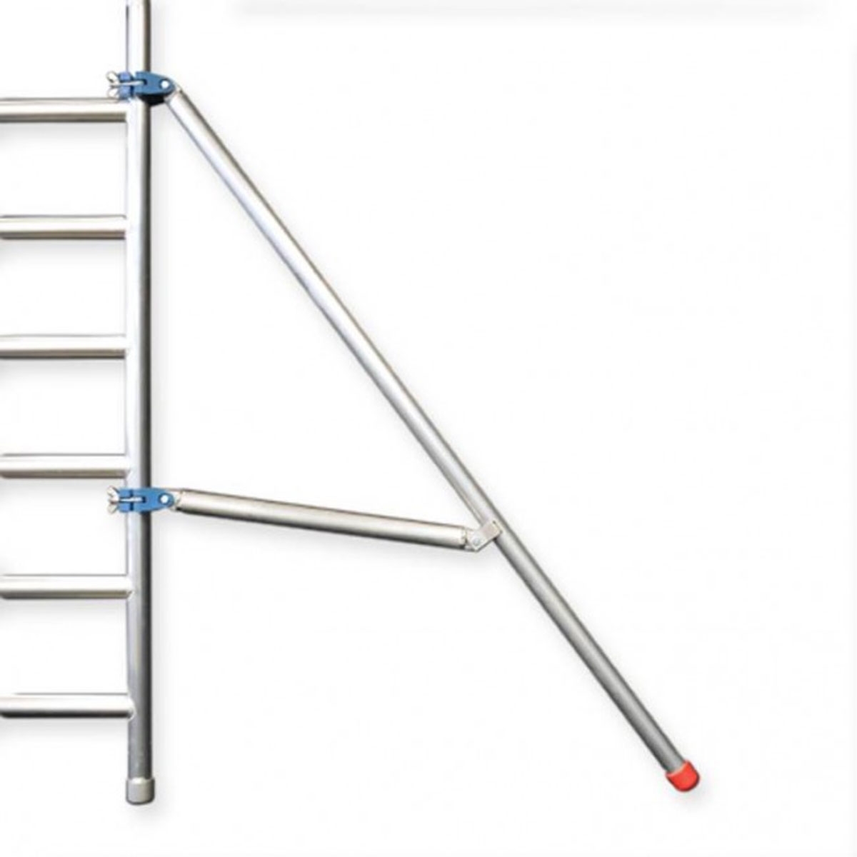 Stabilizers for folding scaffolding 4.7m working height