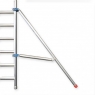 Stabilizers for folding scaffolding 4.7m working height