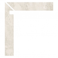 Zanquin Esquerda Rapolano 1867 Branco 7.5x50 (Caixa 8 peças)