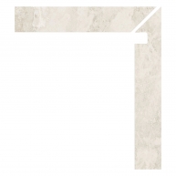 Right Zanquin Rapolano 1867 White 7.5x50 (Box 8 pieces)