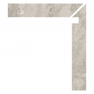 Zanquin Derecho Rapolano 1867 Grey 7.5x50 (Caja 8 piezas)