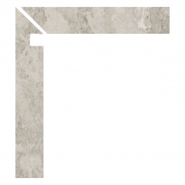 Rapolano 1867 Grey 7.5x50 Left Zanquin (Box 8 pieces)