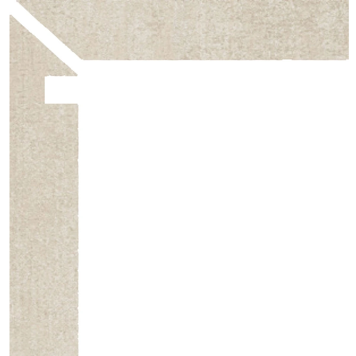 Zanquin Izquierdo Houston 5037 Crema 7,8x50 (Caja 8 piezas)