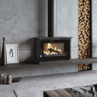 Hängender Holzofen mit Turbinen M-183 FK