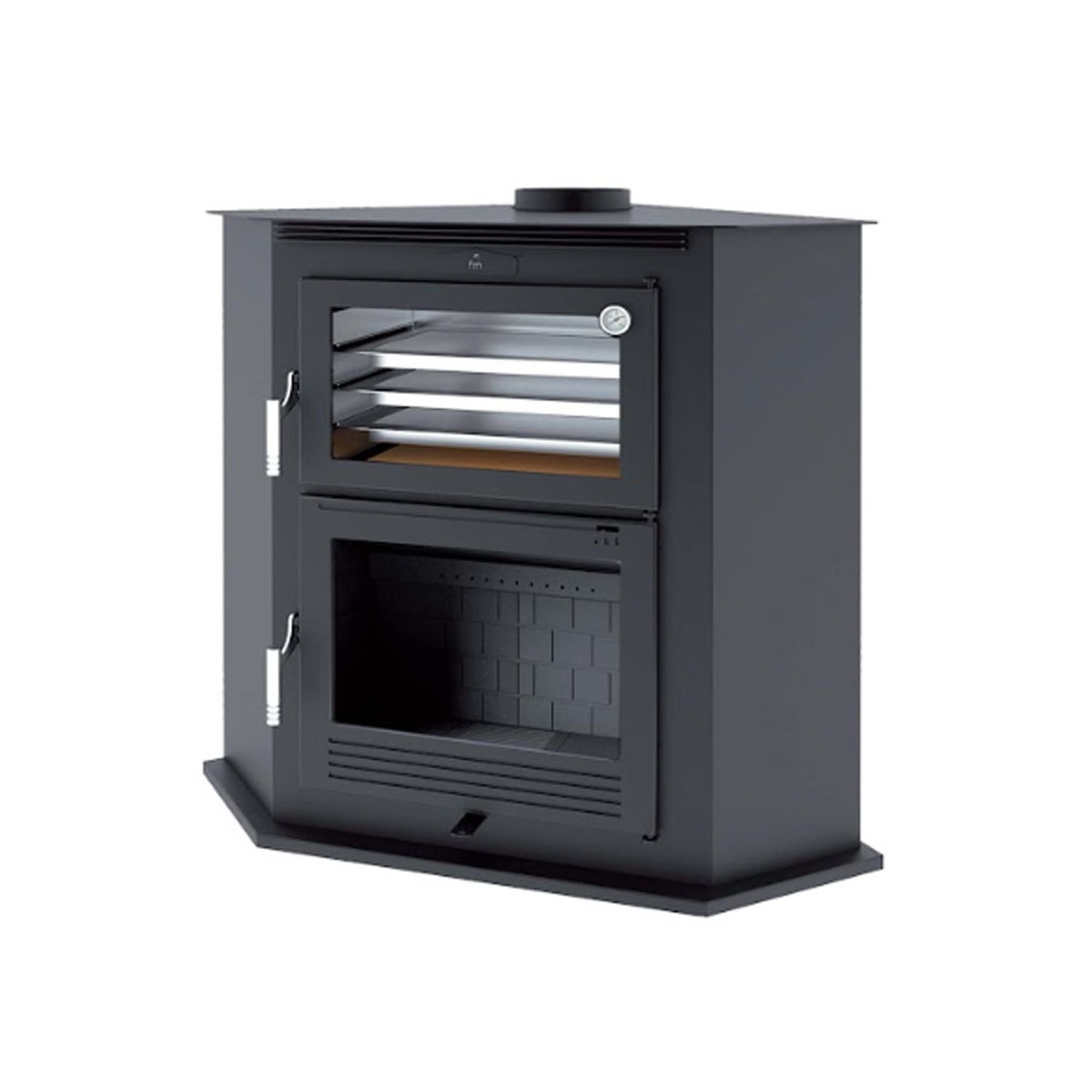 HL-100 RF Cuisinières à bois d’angle de fm calefacción
