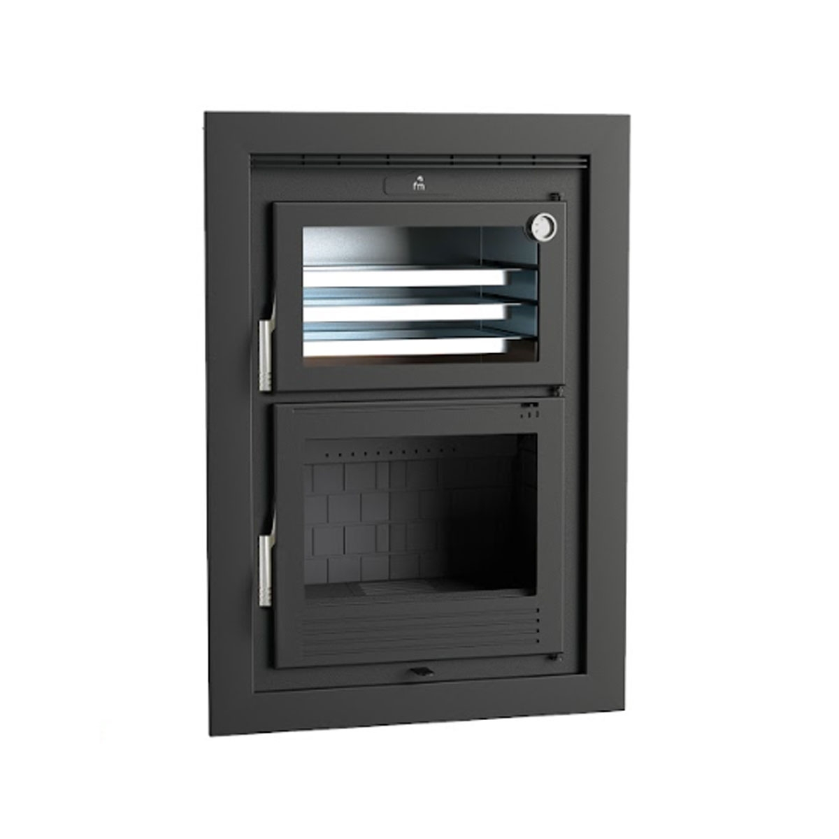 Horno de leña insertable HLI-100 F de FM calefacción