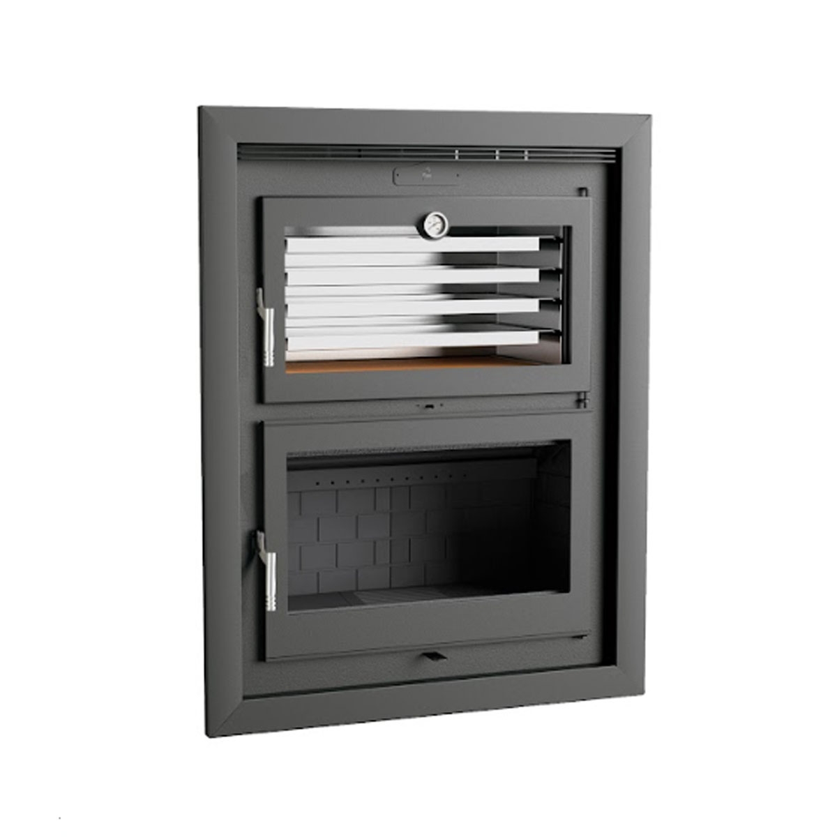 HLI-200 F fm calefacciónForno a lenha Inserir