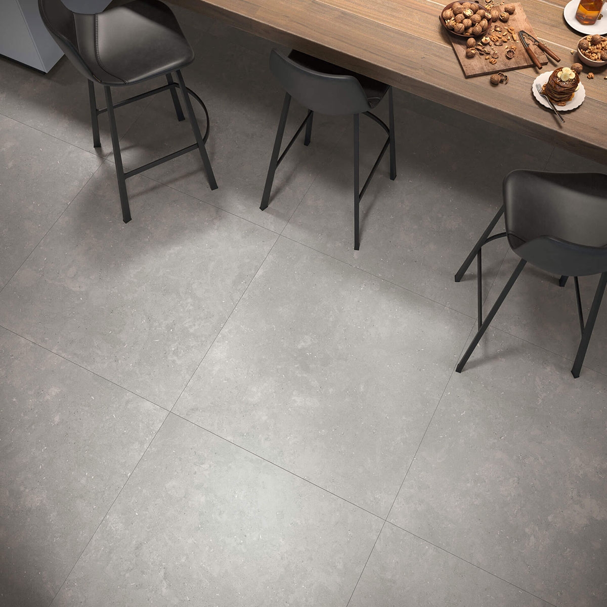 Room with flooring Elba 1859 Gray 100x100