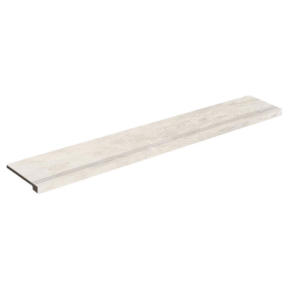 Lap Step Footprint Rapolano 1868 Branco 33x98 (Caixa 2 peças)
