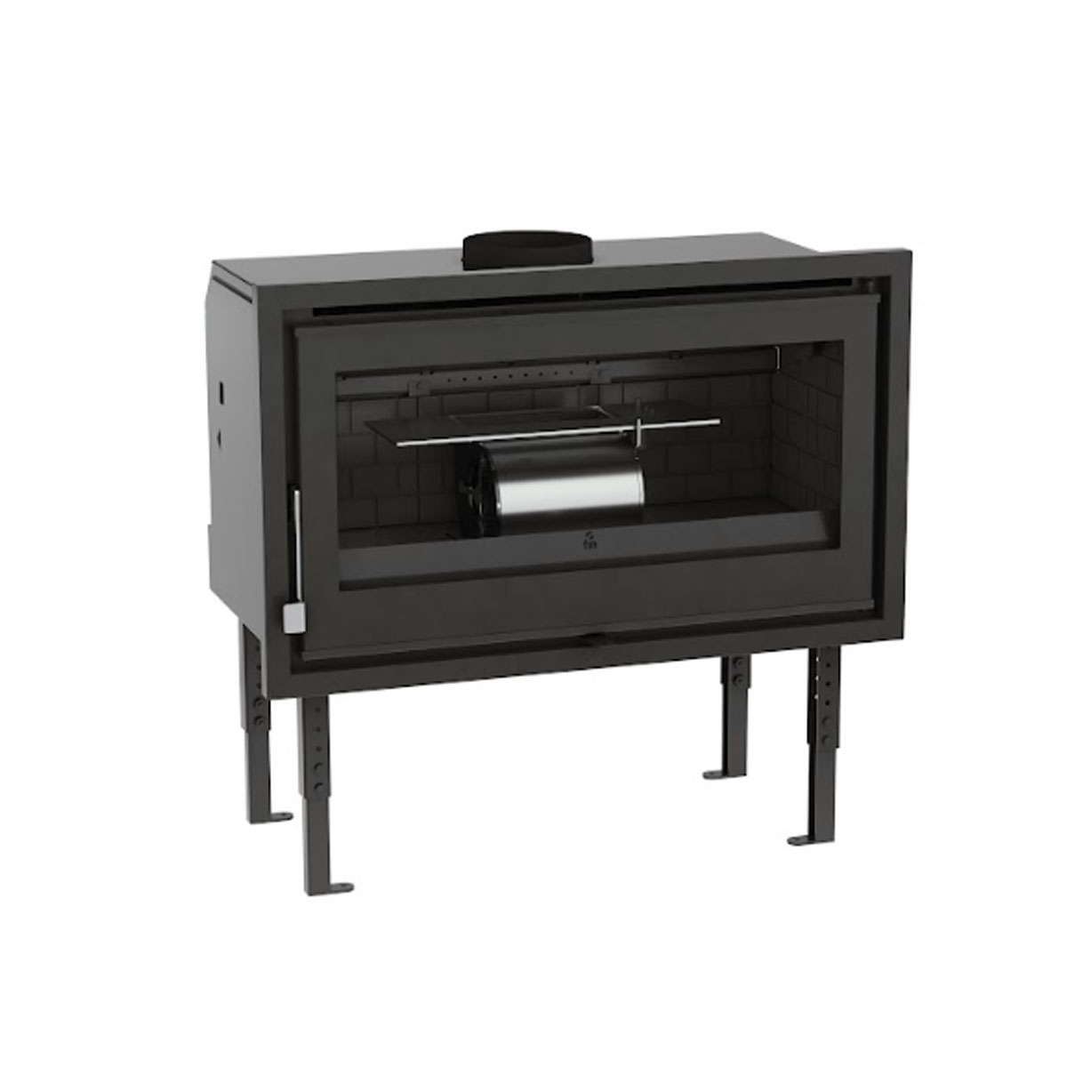 Insertable de leña panorámico IZ-100 FKC de FM calefacción