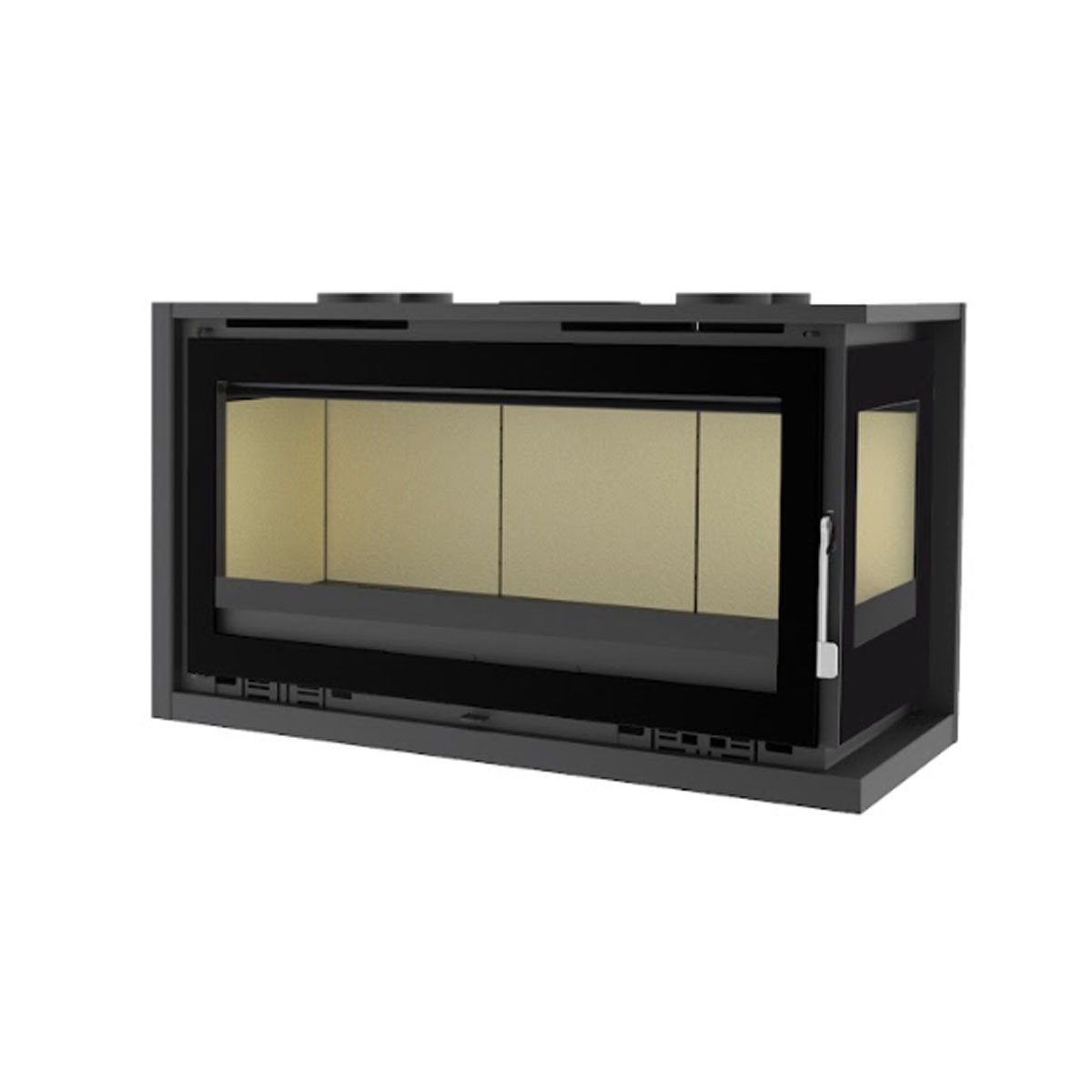 IT-122 DK corner wood insert from fm calefacción