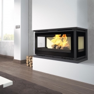 Insertable de leña doble cara IT-103 K