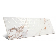 Firenze 1219 Relieve Geo Calacatta Gold 40x120 (Caja 1.44m2)