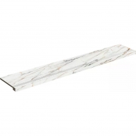 Peldaño Vuelta Huella Firenze 1842 Calacatta Gold 33x100 (Caja 2 piezas)